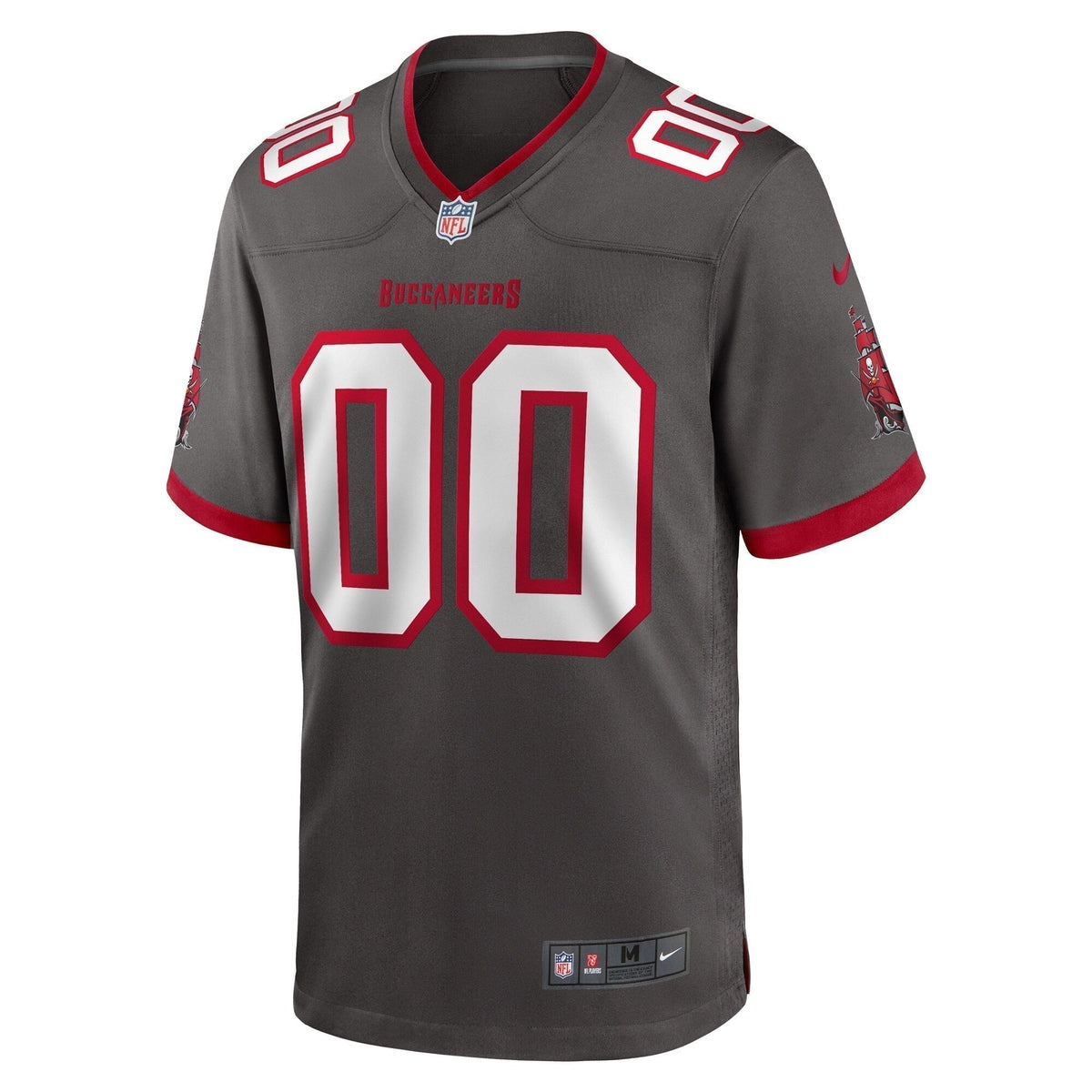 Tampa Bay Buccaneers  Alternate Custom Game Jersey - Pewter