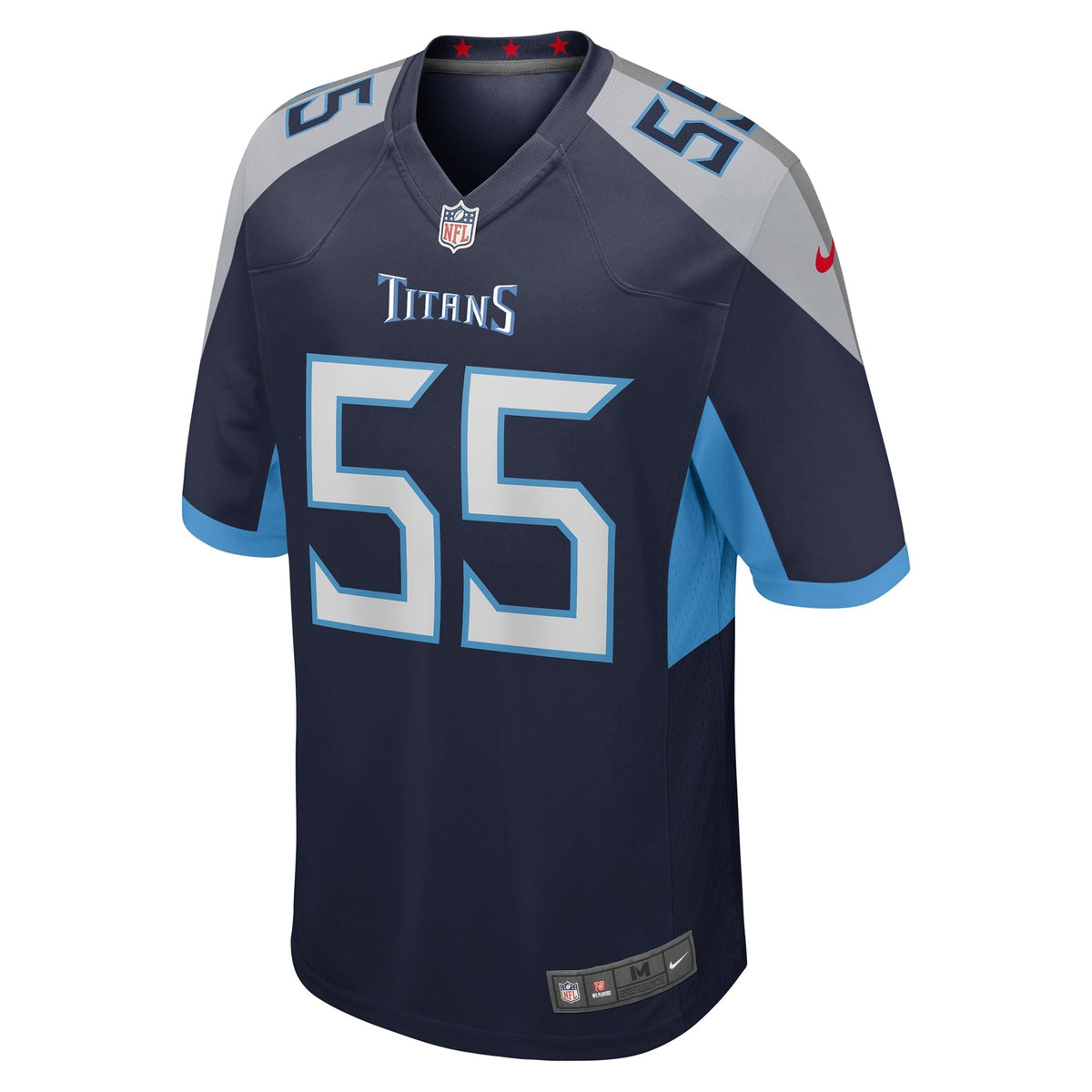 Tennessee Titans JC Latham Navy Player Game Jersey