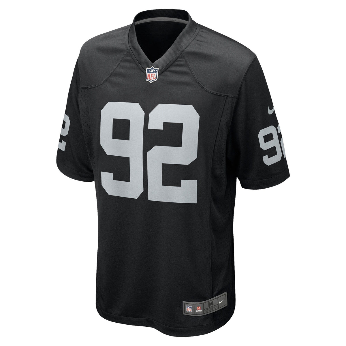 Richard Seymour Las Vegas Raiders  Retired   Game Jersey - Black