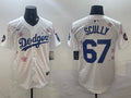 Men's Los Angeles Dodgers Vince Scully White Player Jersey