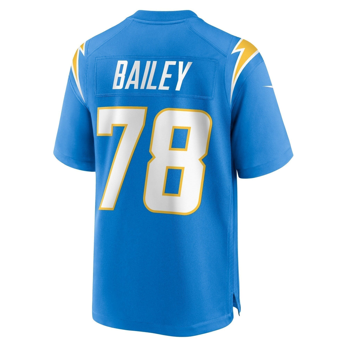 Zack Bailey Los Angeles Chargers    Game Jersey - Powder Blue