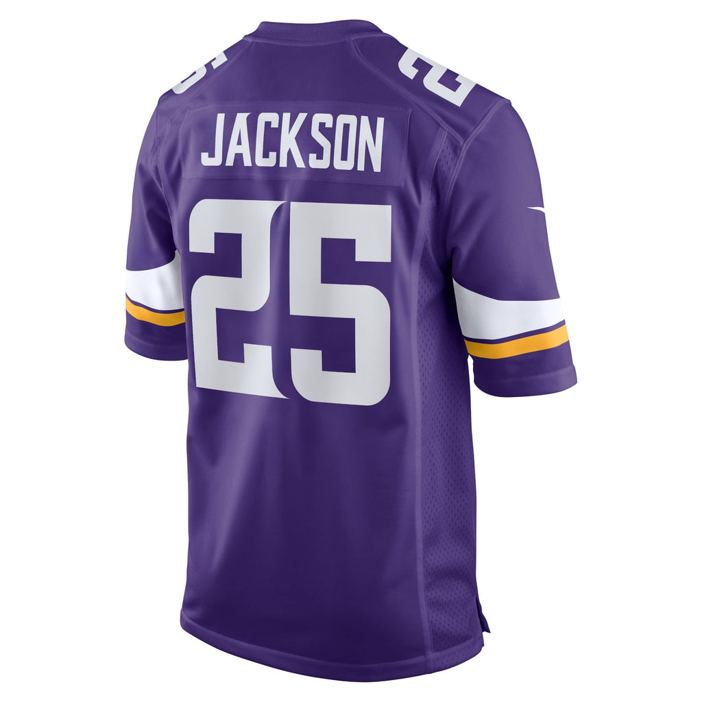 Theo Jackson Minnesota Vikings  Home Game   Jersey - Purple