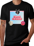 2 Blessed 2 Stressed Graphic Tee