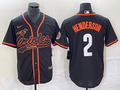 Men's Baltimore Orioles Gunnar Henderson Black Replica Jersey Joint Edition