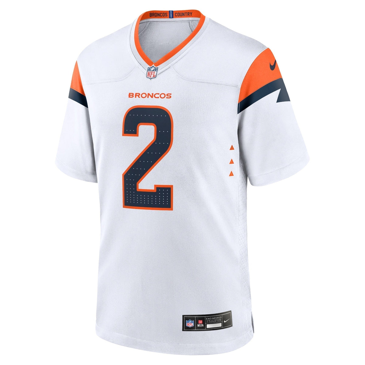 Patrick Surtain II Denver Broncos  Mile High Collection Game Jersey - White