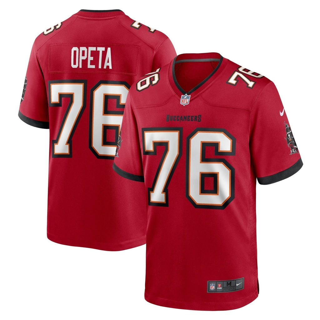 Iosua Opeta Tampa Bay Buccaneers   Game Jersey -  Red