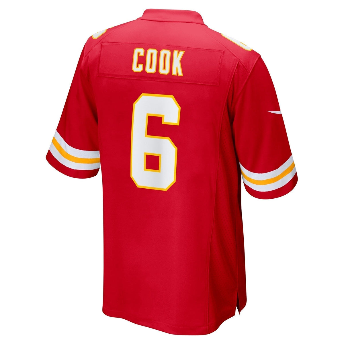 Bryan Cook Kansas City Chiefs  Game   Jersey - Red