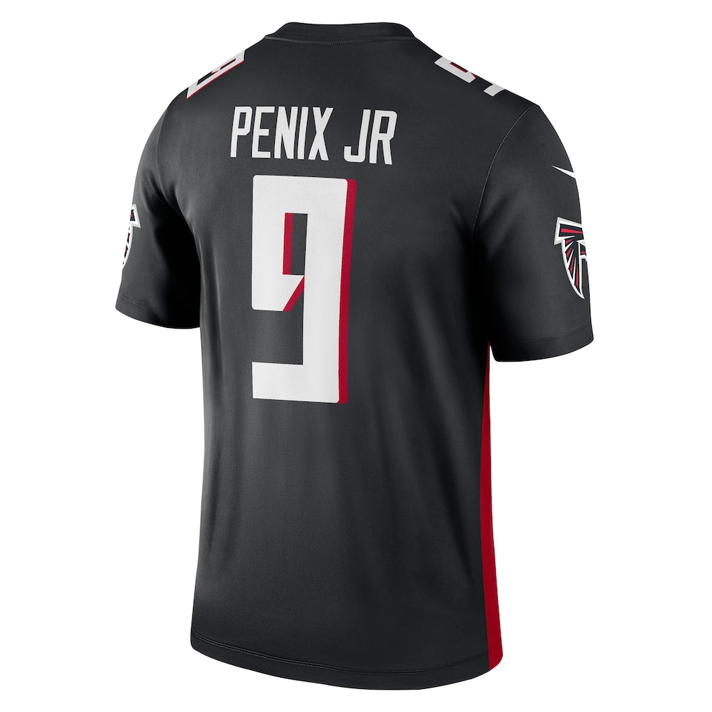 A.Falcons #9 Michael Penix Jr. Black Legend Player Performance Top Jersey