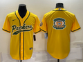 Men's Green Bay Packers Yellow Game Jersey