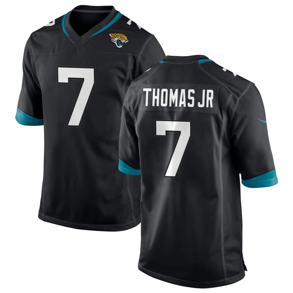 J.Jaguars #7 Brian Thomas Jr Black Retired Player Alternate Game Jersey