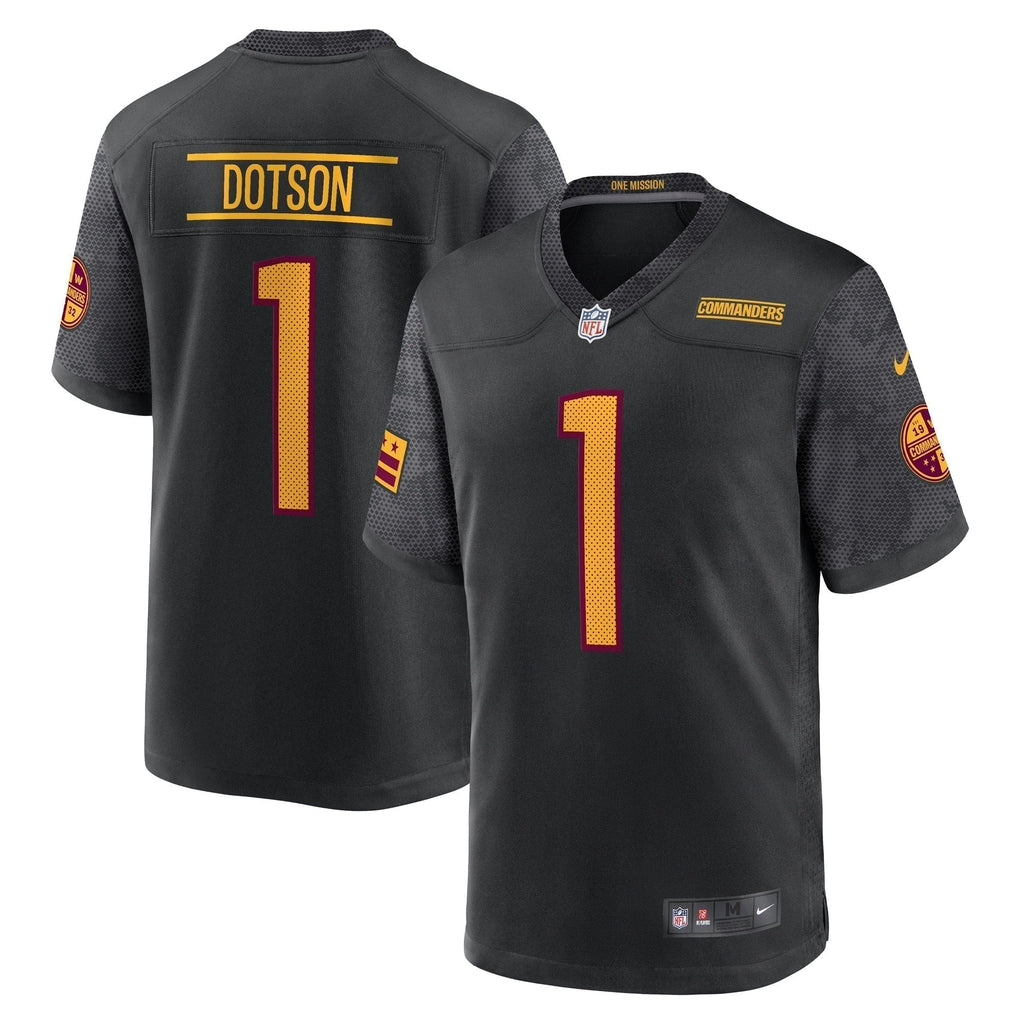 Jahan Dotson Washington Commanders  Alternate Game Jersey - Black
