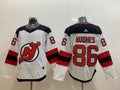 Men's New Jersey1 Devils Jack Hughes #86 White Game Jersey1