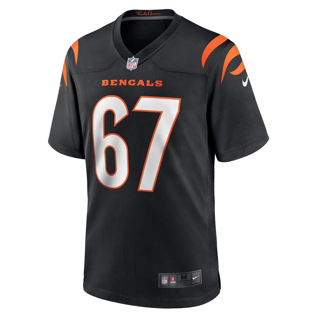 Cordell Volson Cincinnati Bengals  Game   Jersey - Black