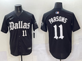 Men's Dallas Cowboys Micah Parsons Black Team Game Player Jersey