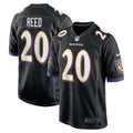 Baltimore Ravens Ed Reed Black Retired Player Alternate Game Jersey