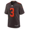 Cleveland Browns Jerry Jeudy Brown Alpha Dawg Game Jersey