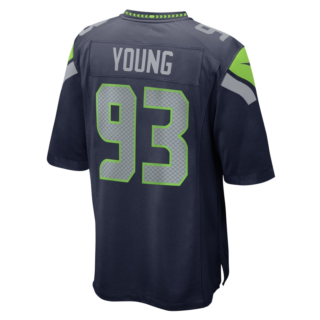 Cameron Young Seattle Seahawks   Game Jersey -  College Navy
