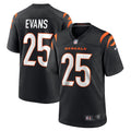 Chris Evans Cincinnati Bengals  Game Jersey - Black