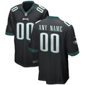 Custom1 Philadelphia Eagles Black Alternate Game Jersey1