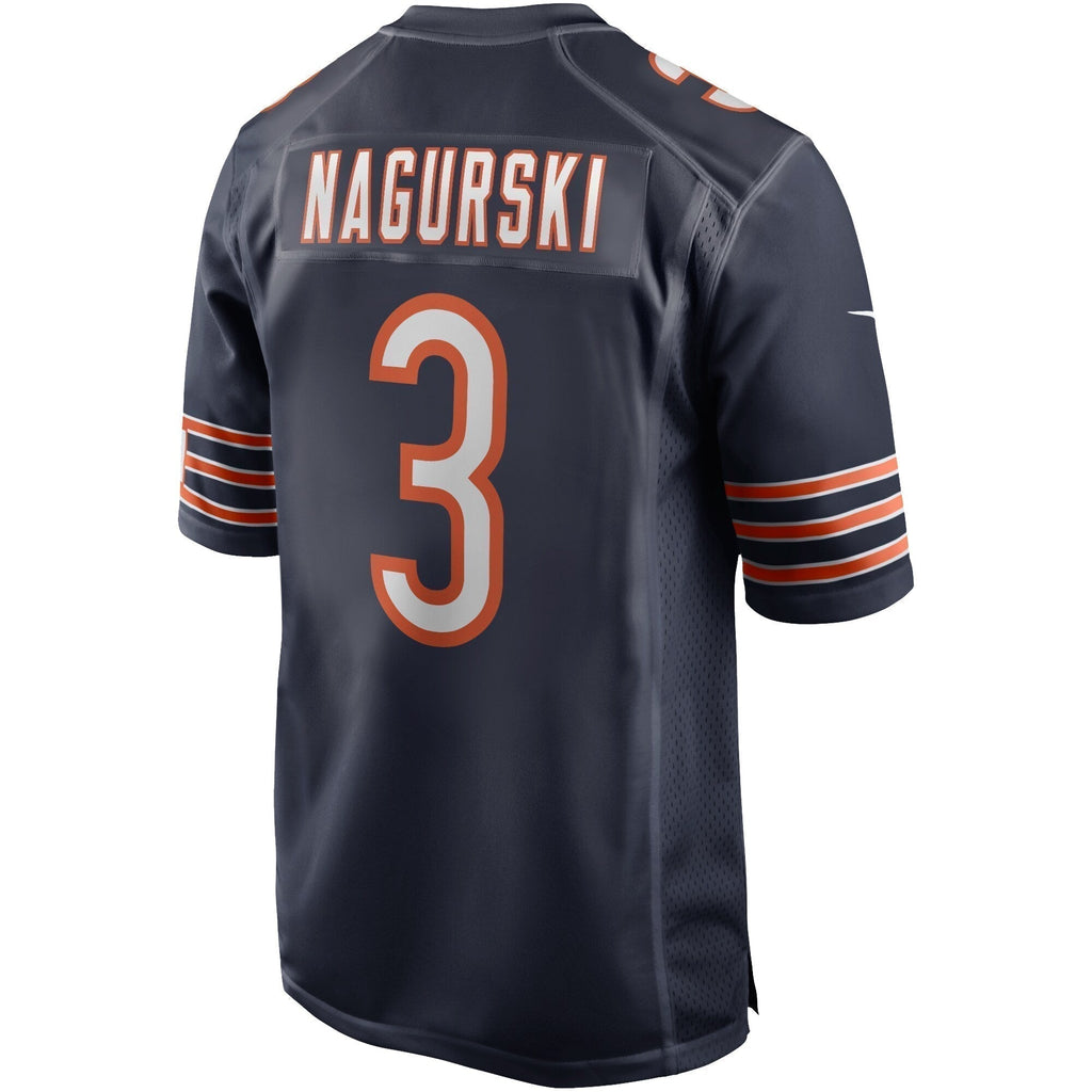 Bronko Nagurski Chicago Bears Game Retired   Jersey - Navy