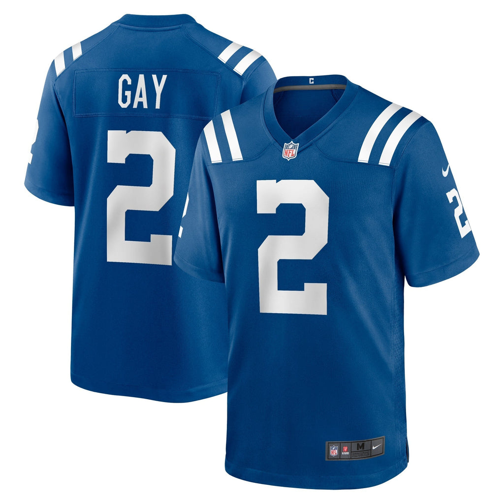 Matt Gay Indianapolis Colts  Game   Jersey - Royal