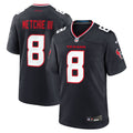 John Metchie III Houston Texans  Team Game Jersey -  Navy