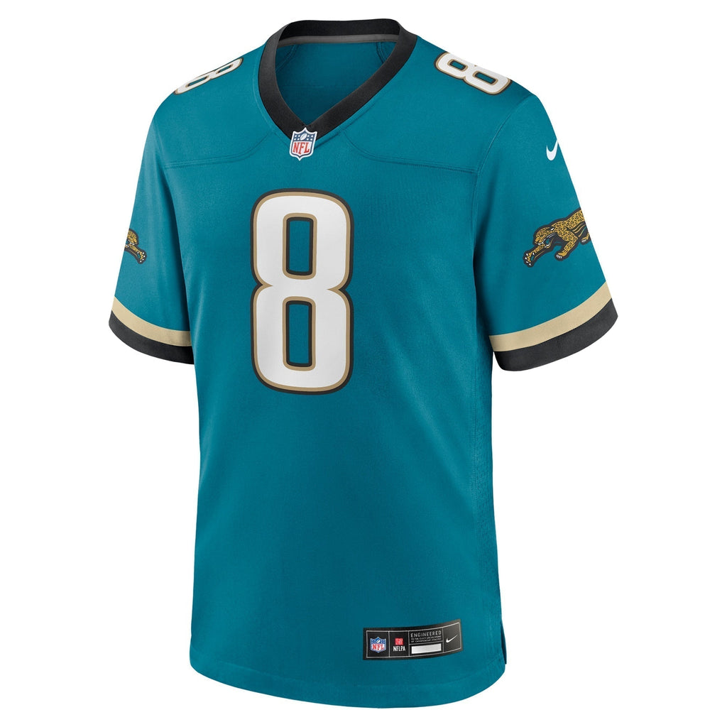 Mark Brunell Jacksonville Jaguars  Prowler Throwback Retired   Game Jersey - Teal