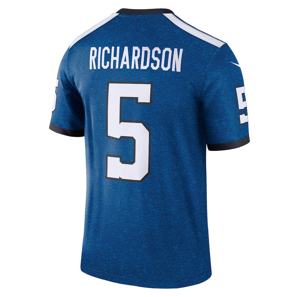 IN.Colts #5 Anthony Richardson Royal Alternate Indiana Nights Performance Top Jersey