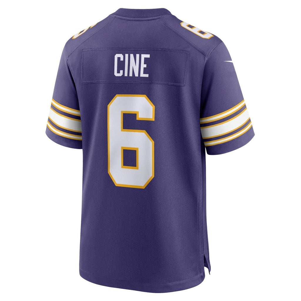 Lewis Cine Minnesota Vikings  Classic   Game Jersey - Purple