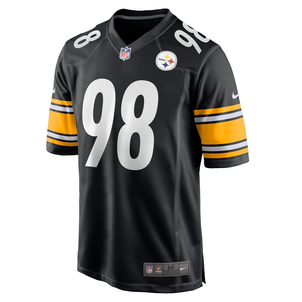 DeMarvin Leal Pittsburgh Steelers  Game   Jersey - Black
