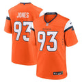 D.J. Jones Denver Broncos  Team Game Jersey -  Orange