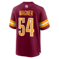 W.Commanders #54 Bobby Wagner Burgundy Game Player Jersey