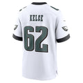 P.Eagles #62 Jason Kelce White Game Jersey
