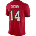 TB.Buccaneers #14 Chris Godwin Jr. Red Vapor Limited Jersey