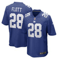 Cor'Dale Flott New York Giants  Game   Jersey - Royal