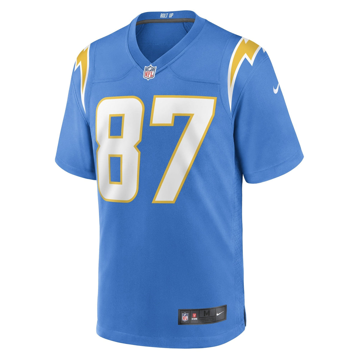Hunter Kampmoyer Los Angeles Chargers  Game   Jersey - Powder Blue