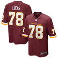 Cornelius Lucas Washington Football Team  Game   Jersey - Burgundy