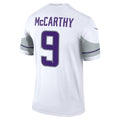 M.Vikings #9 J.J. McCarthy White Legend Player Performance Top Jersey