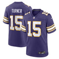 Dallas Turner Minnesota Vikings  Alternate Game Jersey -  Purple