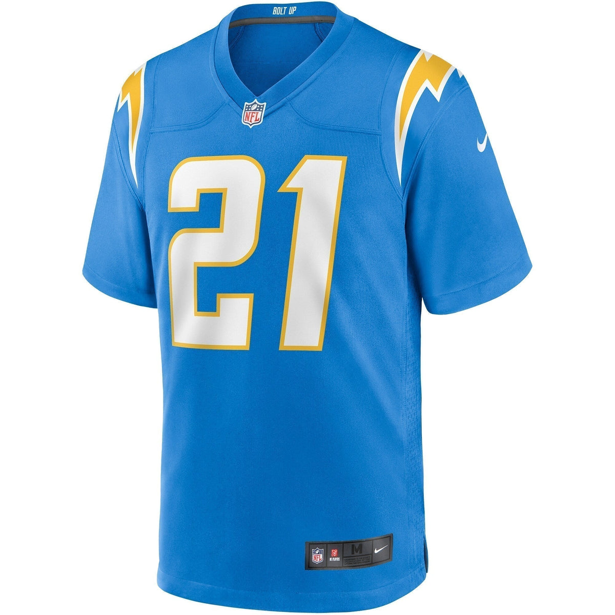 John Hadl Los Angeles Chargers  Game Retired   Jersey - Powder Blue