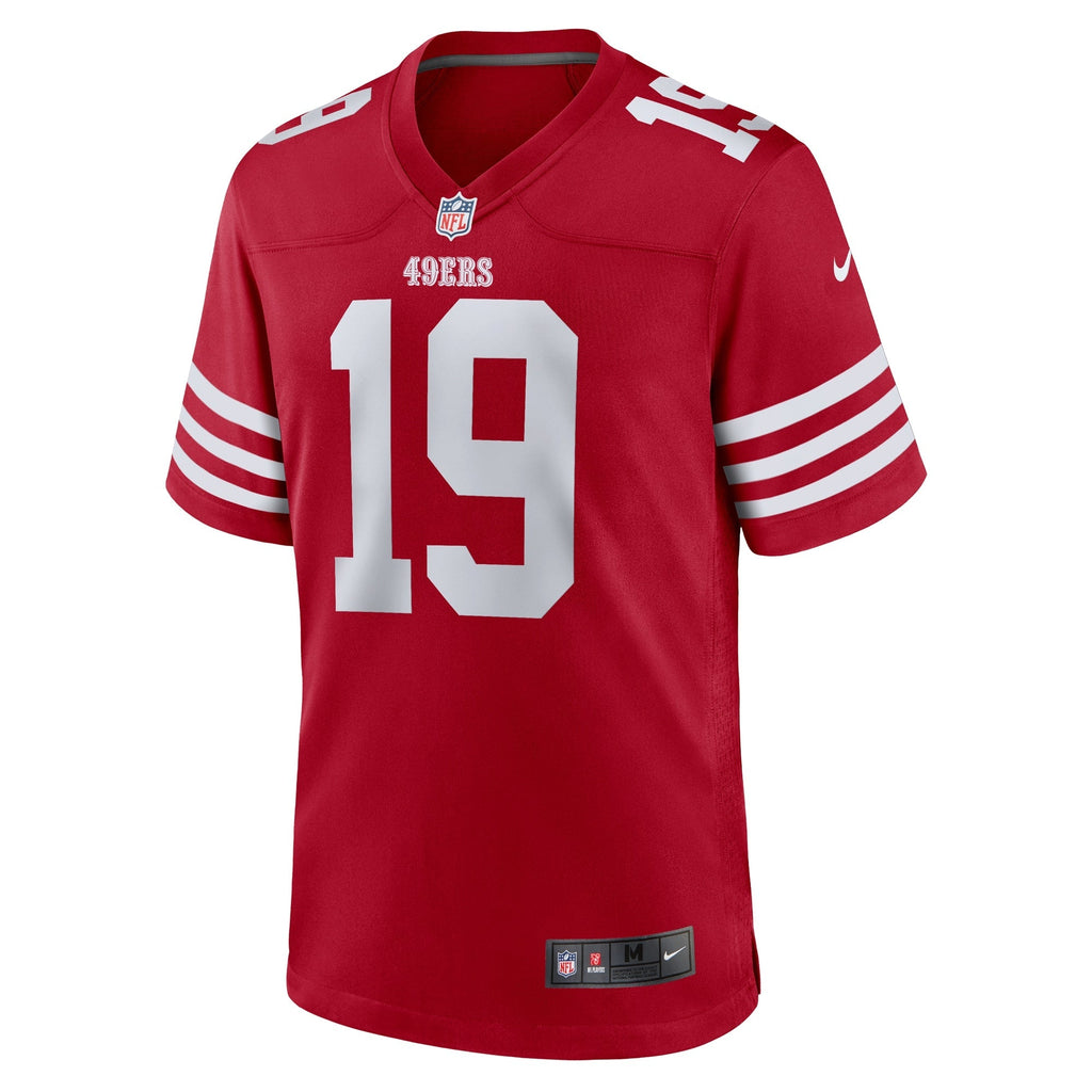 Jacob Cowing San Francisco 49ers   Game Jersey -  Scarlet