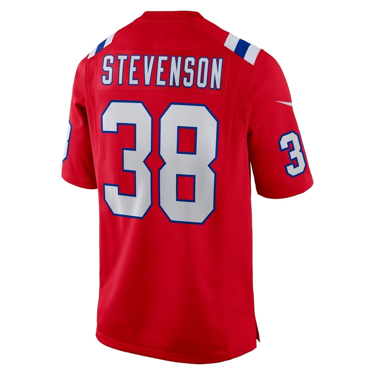 Rhamondre Stevenson New England Patriots  Alternate Game   Jersey - Red