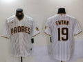 Men's San Diego Padres Tony Gwynn White Stitched Jersey
