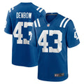 Trevor Denbow Indianapolis Colts  Game   Jersey - Royal