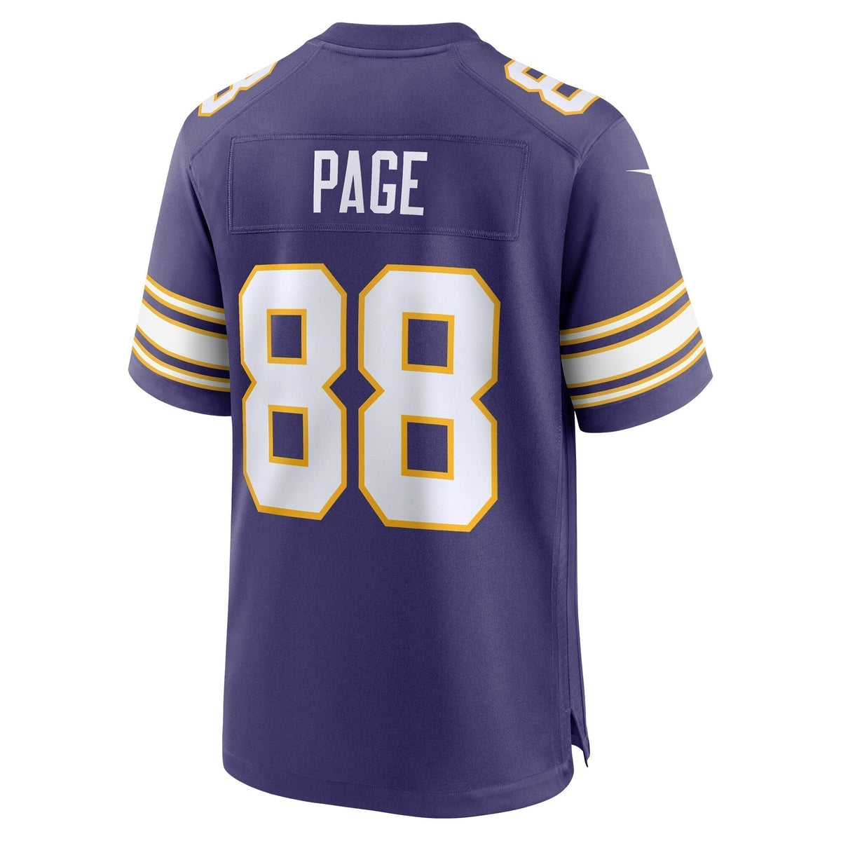 Alan Page Minnesota Vikings  Classic Retired   Jersey - Purple
