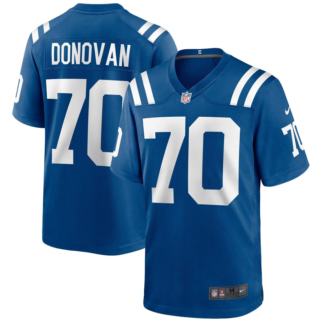 Art Donovan Indianapolis Colts  Game Retired   Jersey - Royal