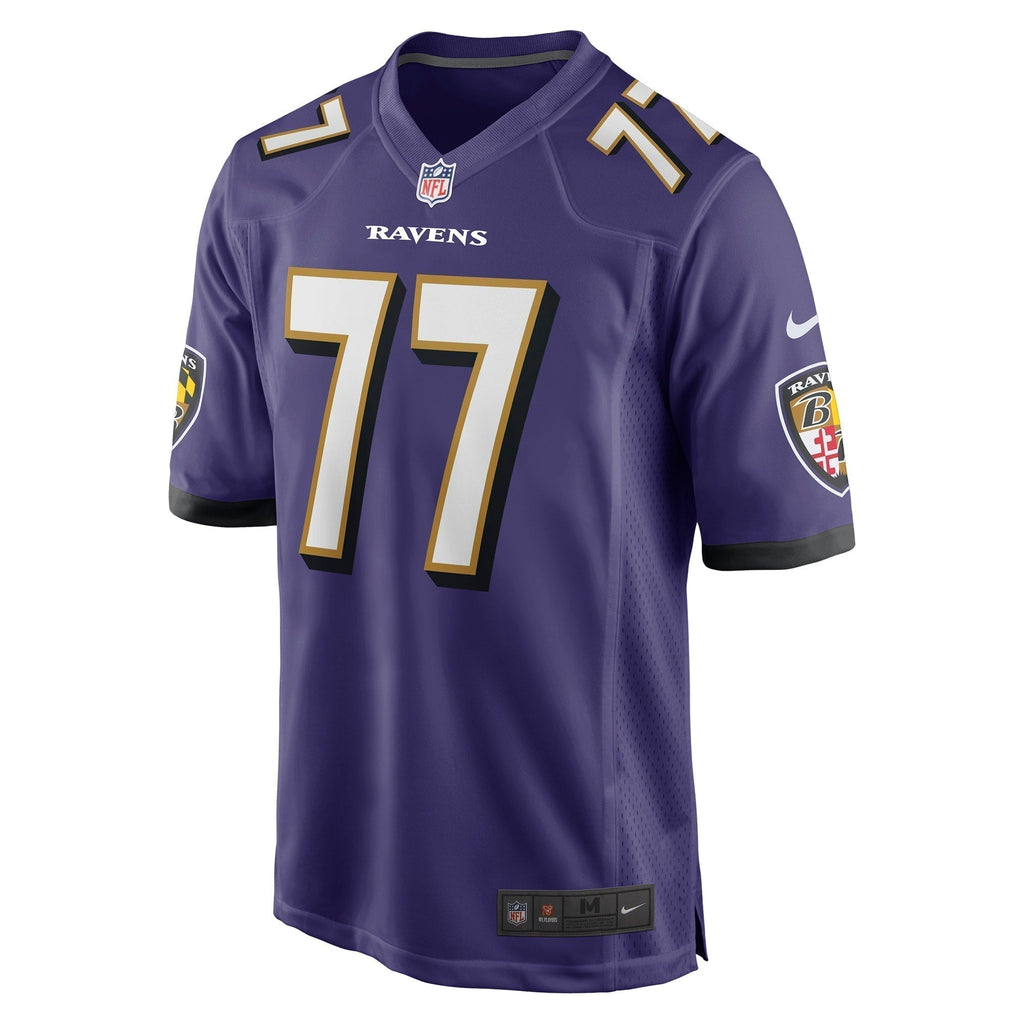 Daniel Faalele Baltimore Ravens    Game Jersey - Purple