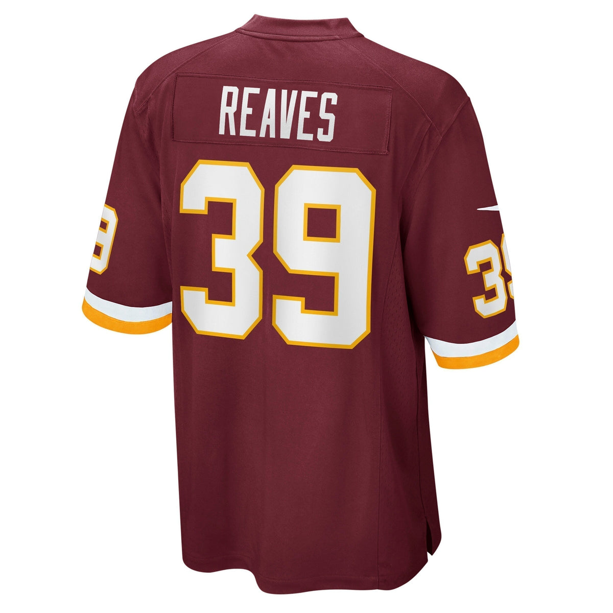 Jeremy Reaves Washington Football Team  Game   Jersey - Burgundy