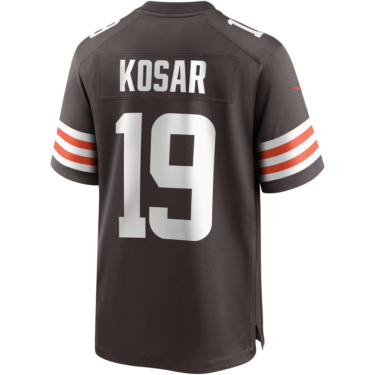Bernie Kosar Cleveland Browns Game Retired   Jersey - Brown