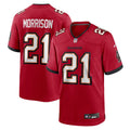 Tampa Bay Buccaneers Benjamin Morrison Red Team Game Jersey